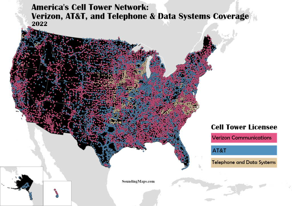 US Cell Tower Operators